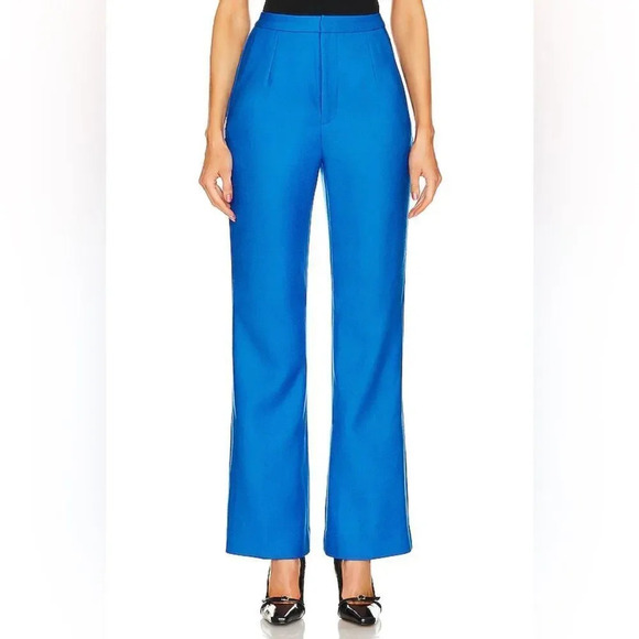 Equipment Cassian wool blend high-waisted trousers - Picture 1 of 15